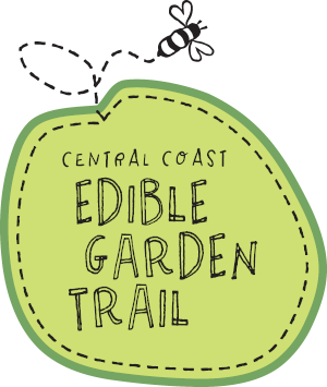 Central Coast Edible Garden Trail 2023 logo